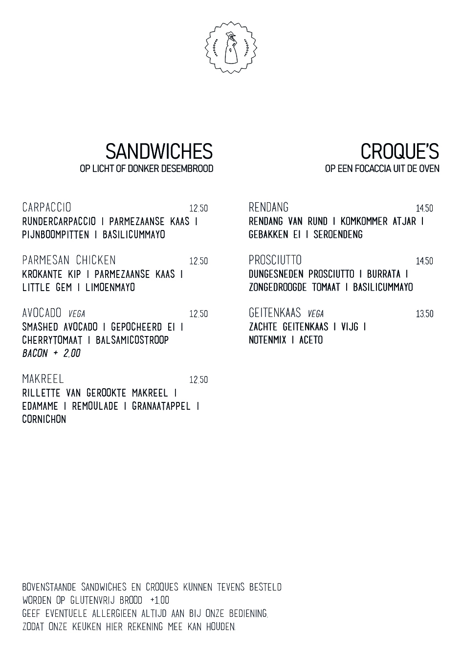 Broodjes Croques Okt 2025