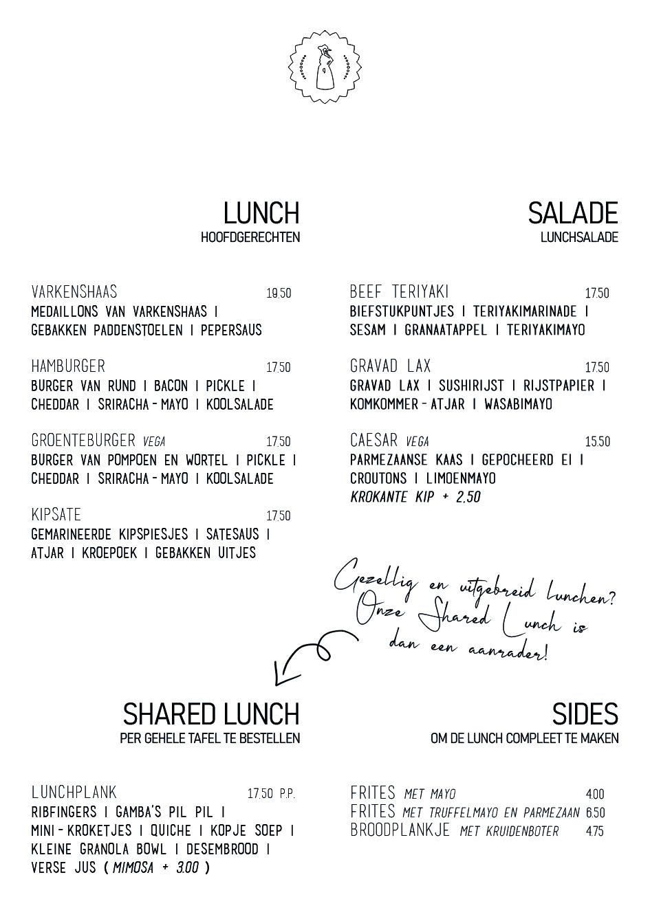 Lunchplank Shared Salades Okt 2025